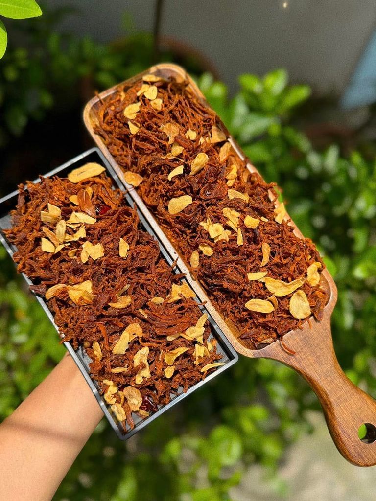 Khô Heo Cháy Tỏi - 500g