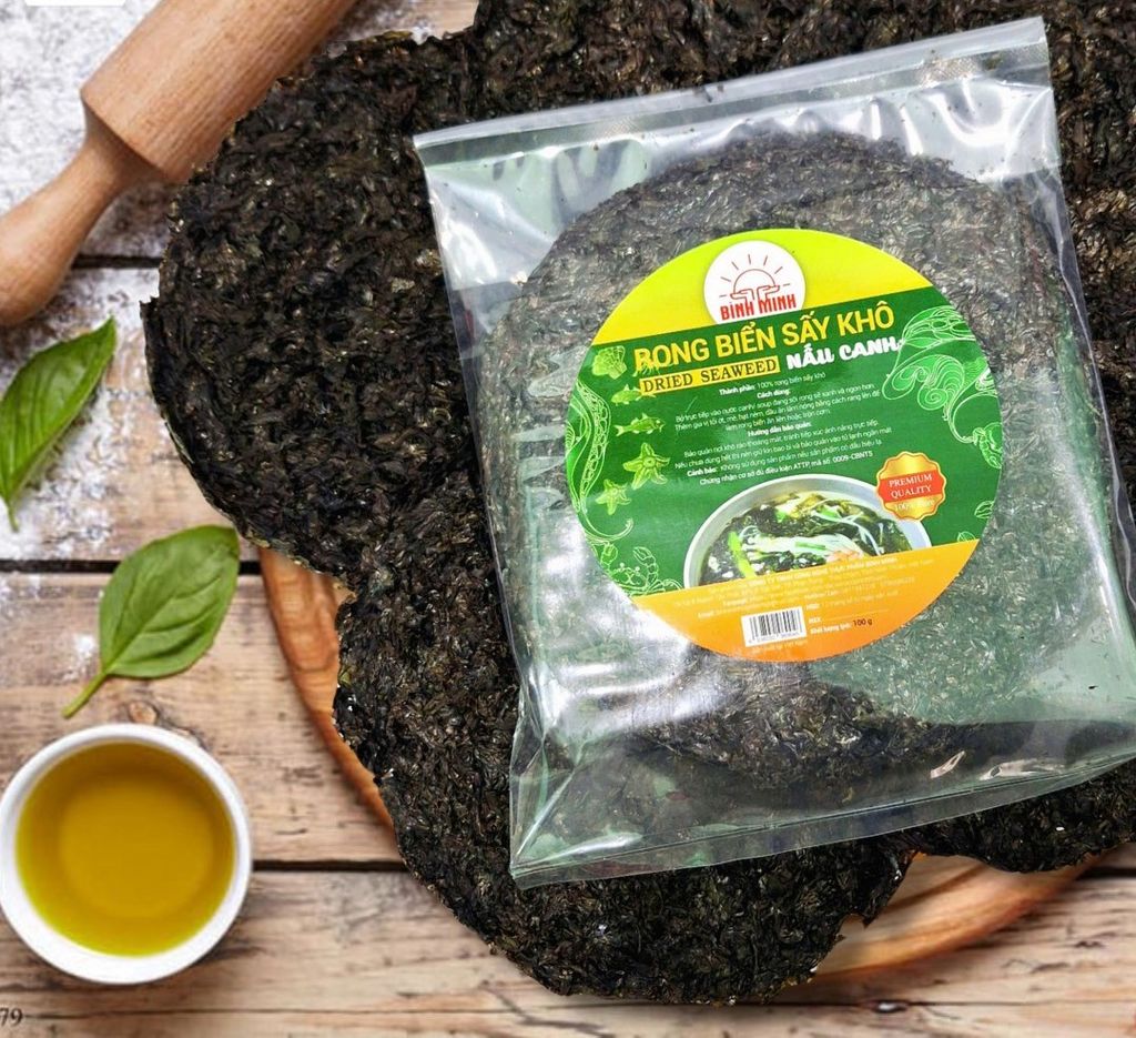 Rong Biển Sấy Khô Nấu Canh Bình Minh -50g