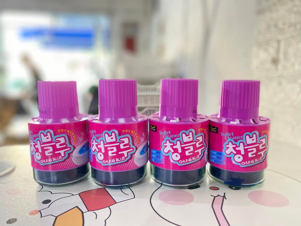 Khử Mùi Bồn Cầu Hanvit Chung Blue Hàn Quốc - 180g