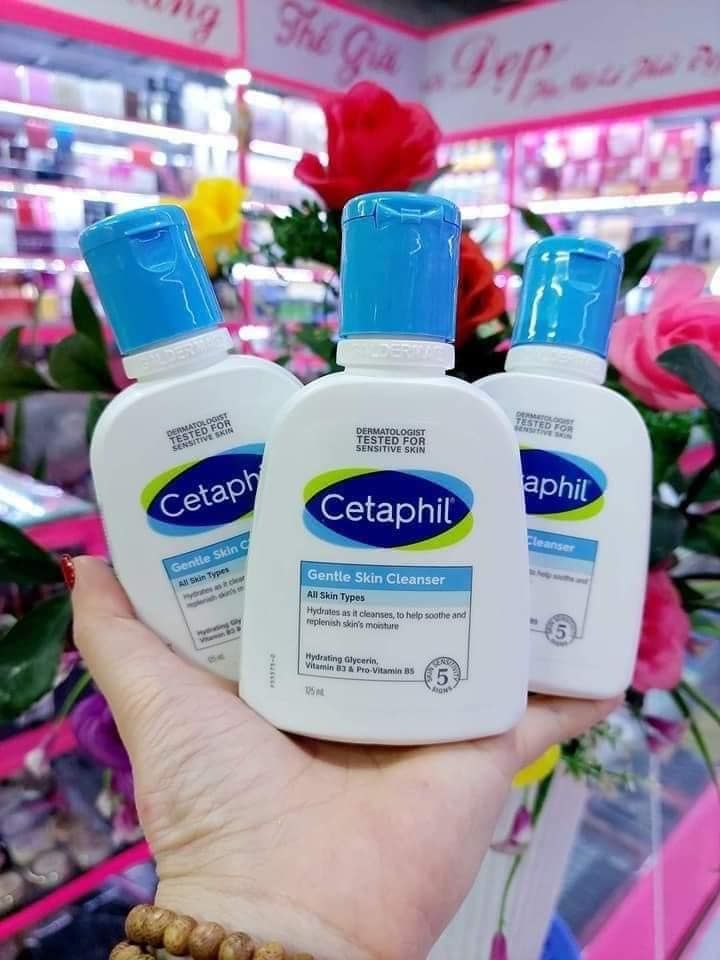 Sữa Rửa Mặt Cetaphil Cho Da Dầu, Nhạy Cảm – 125ml