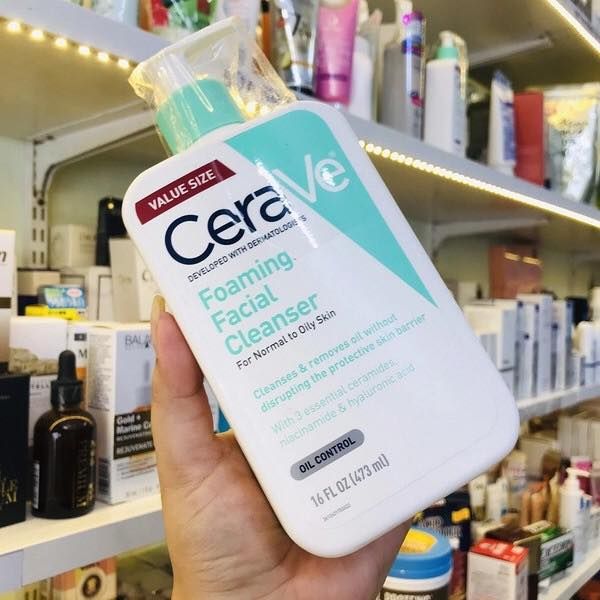 Sửa Rửa Mặt Cerave Oil Control- Mỹ - 473ml (chai)