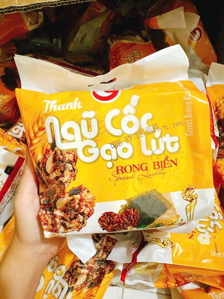 Thanh Ngũ Cốc Gạo Lứt - 10 Thanh