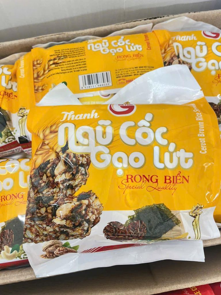 Thanh Ngũ Cốc Gạo Lứt - 10 Thanh