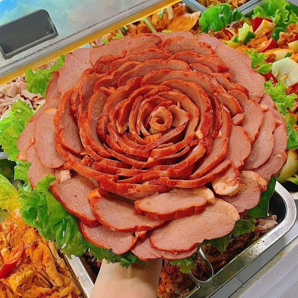 Lườn Ngỗng Nga Hun Khói Nga - Miếng