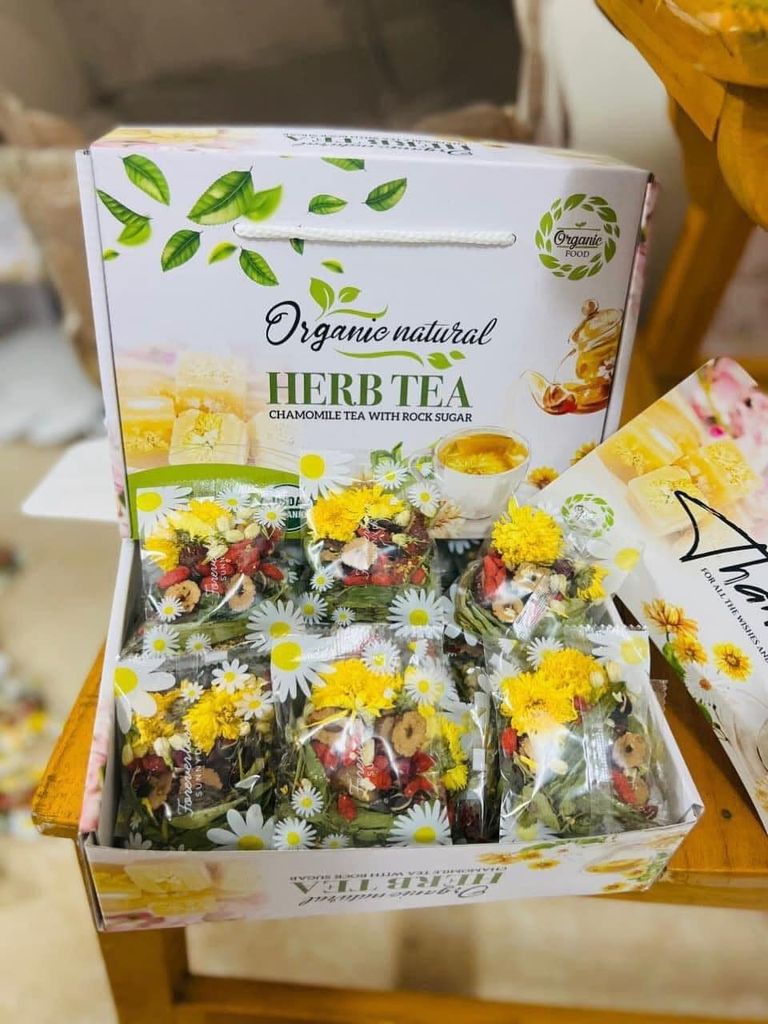 Trà Hoa Cúc Dưỡng Nhan Herb Tea Organic - 330g