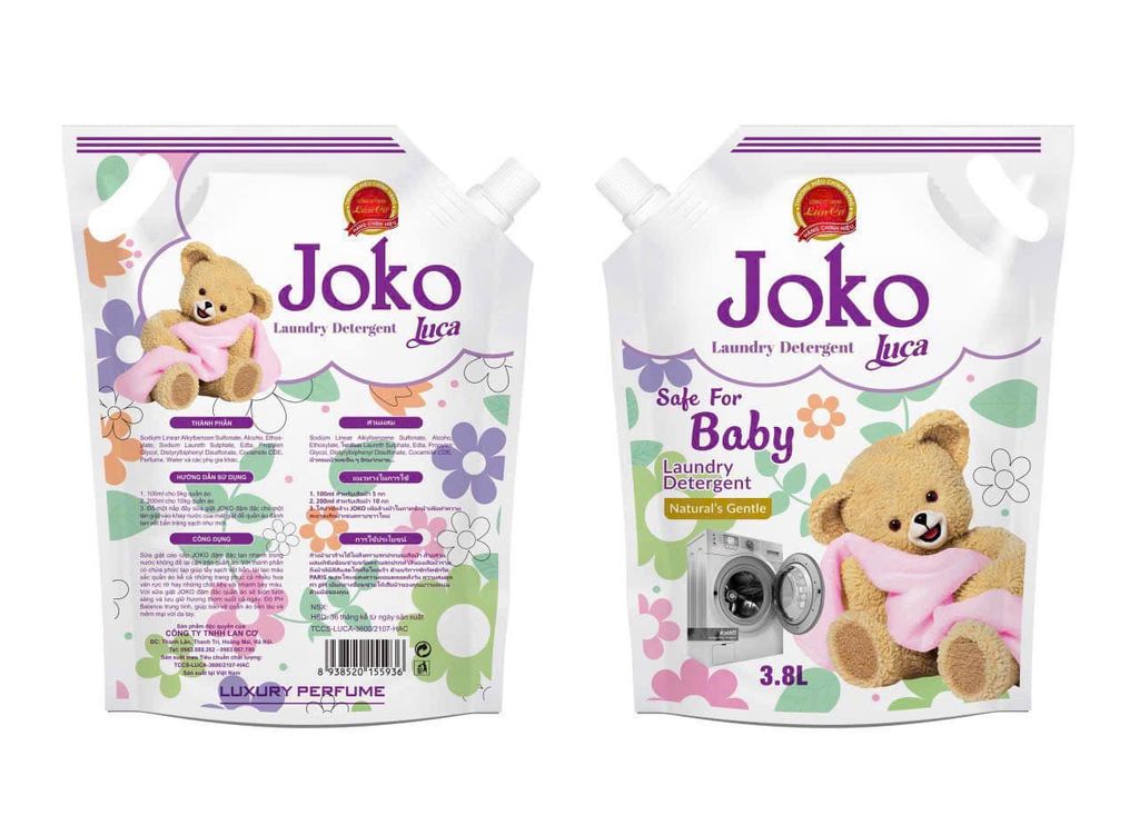 Nước Giặt Xả JOKO Baby & Family - 3.8L