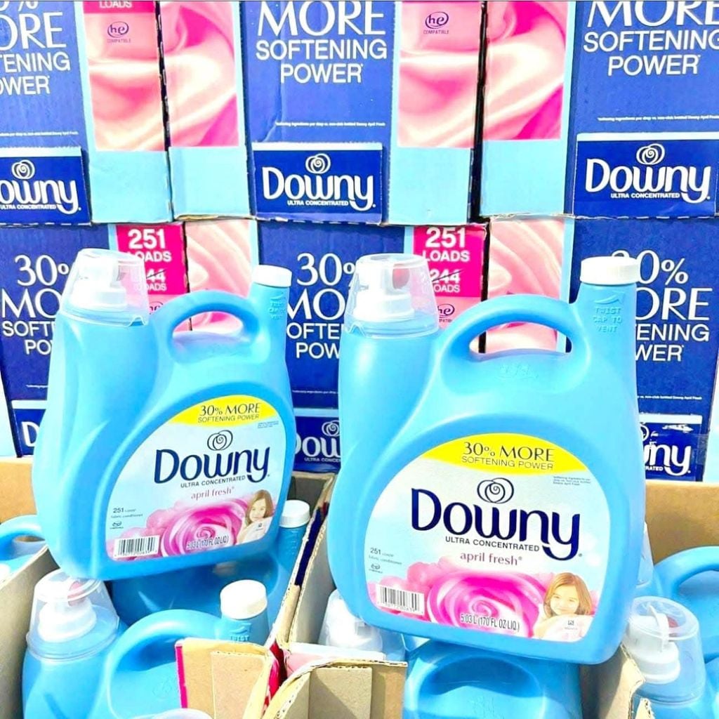 Nước xả vải DOWNY Soft April Fresh 2 in 1 - 4.45L