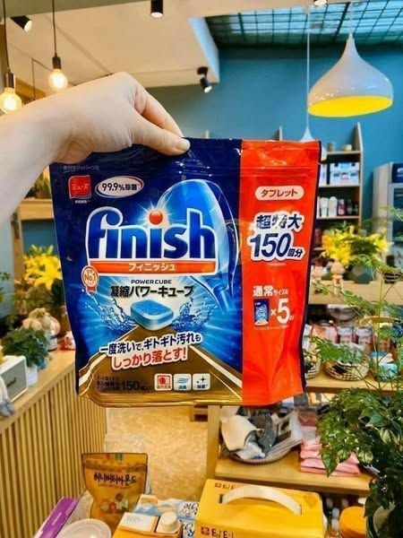 Viên Rửa Chén Finish Nhật 150 Viên