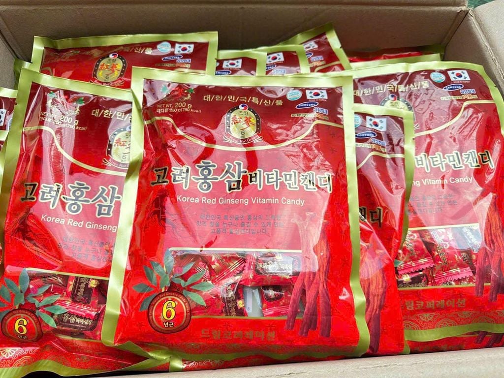 Kẹo Hồng Sâm Nonghuyp Hàn Quốc - 200g