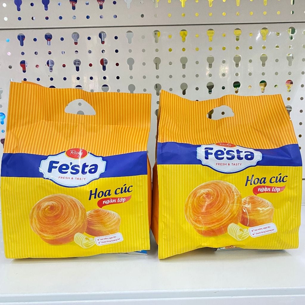 Bánh Mì Hoa Cúc Ngàn Lớp Richy Fe'sta - 120g