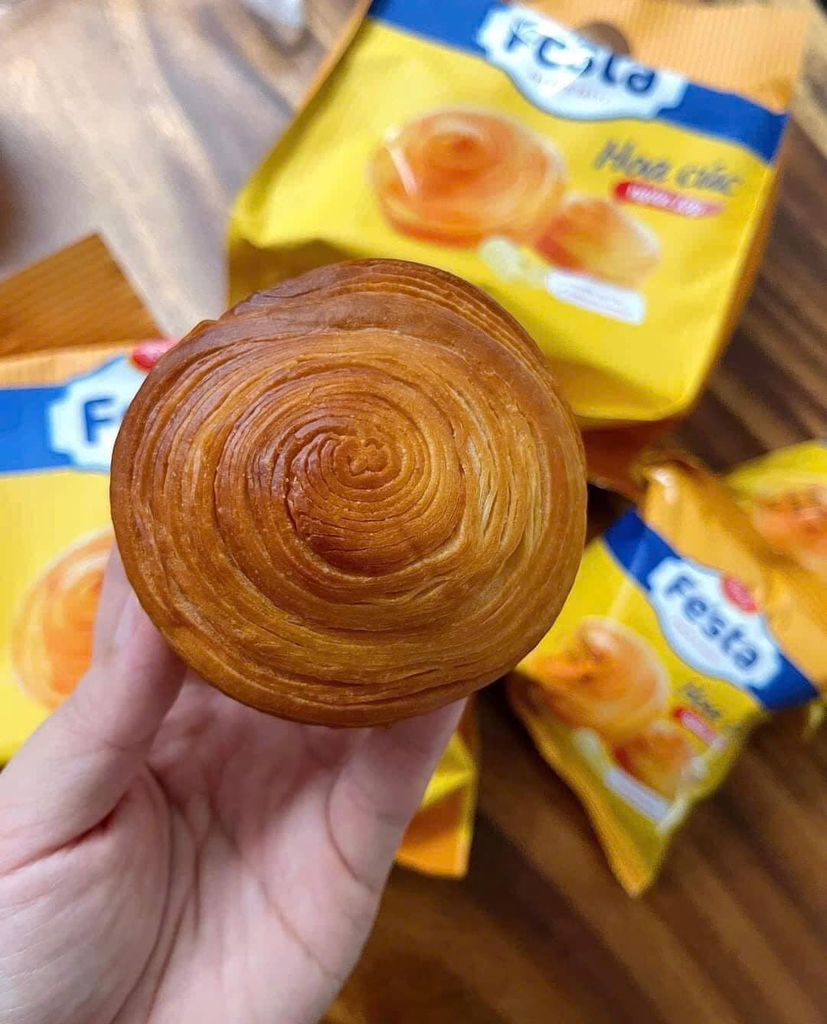 Bánh Mì Hoa Cúc Ngàn Lớp Richy Fe'sta - 120g