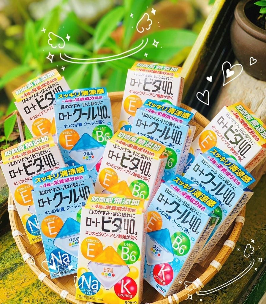 Nhỏ Mắt Rohto Nhật Bản - 12ml