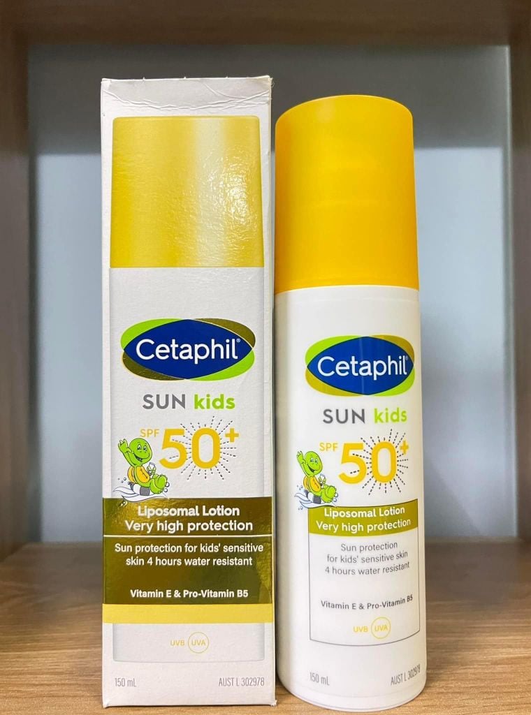 Kem Chống Nắng Cetaphil SPF50+ Kids – 150ml (Cho Bé)