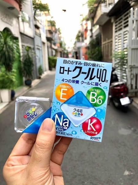 Nhỏ Mắt Rohto Nhật Bản - 12ml