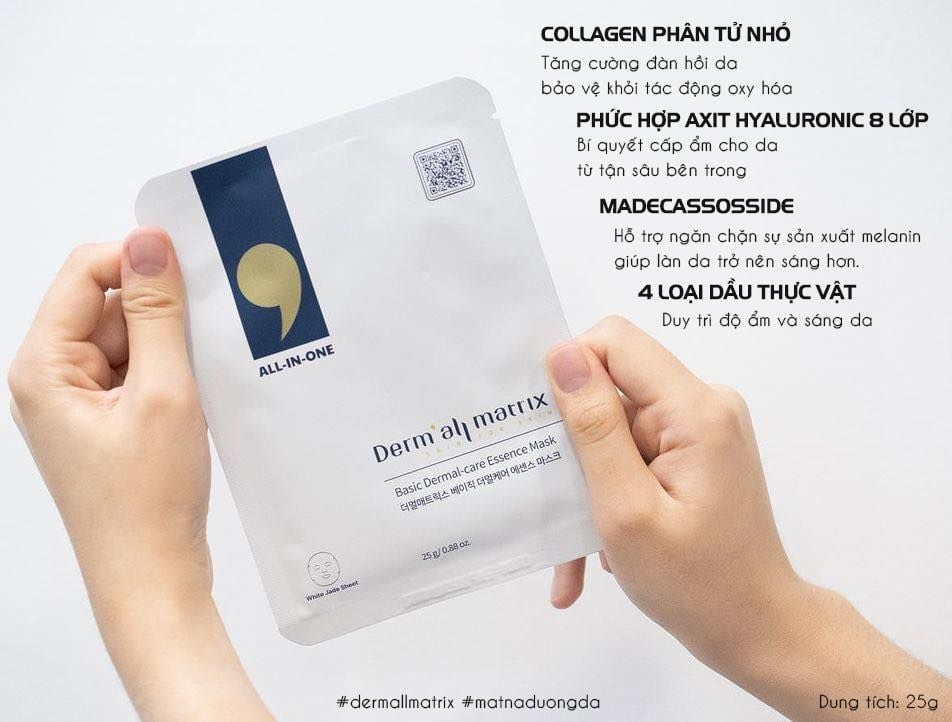 Mặt Nạ Cấp Ẩm DERM ALL MATRIX ALL IN ONE - 25g