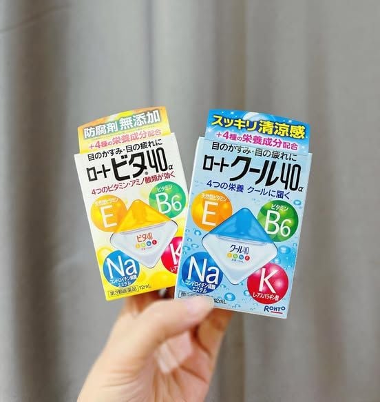 Nhỏ Mắt Rohto Nhật Bản - 12ml