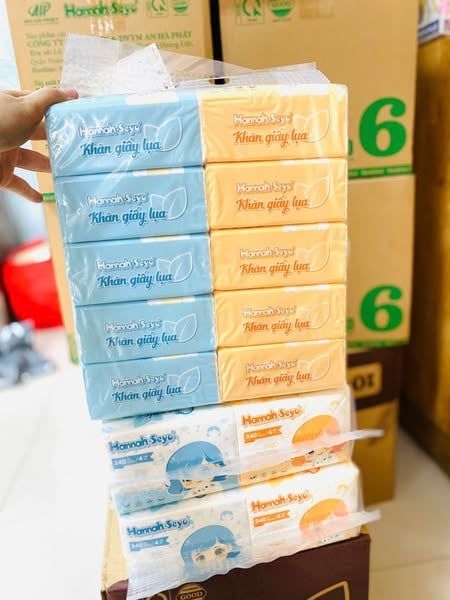 Khăn Rút Gói Hannah-Seyo - 240 TỜ
