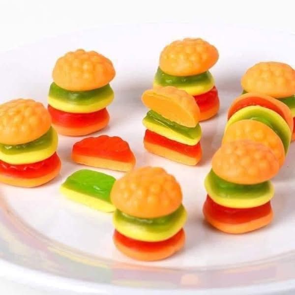 Kẹo Dẻo Mini Burger Trolli 600g