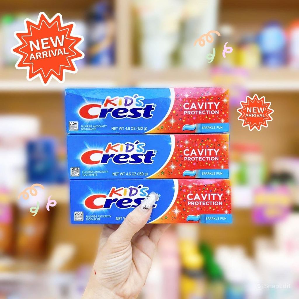 Kem Đánh Răng Kid’s Crest Cavity Protection – 130g