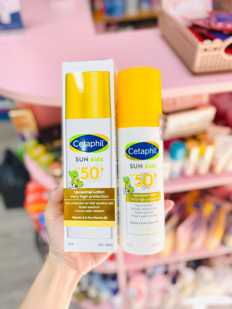 Kem Chống Nắng Cetaphil SPF50+ Kids – 150ml (Cho Bé)