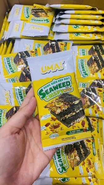 Bánh Rong Biển Kẹp Hạt Umai - 200g