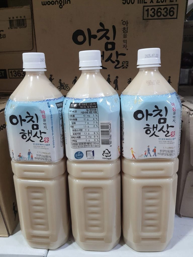 Nước Gạo Hàn Quốc Woongjin - 1.5L