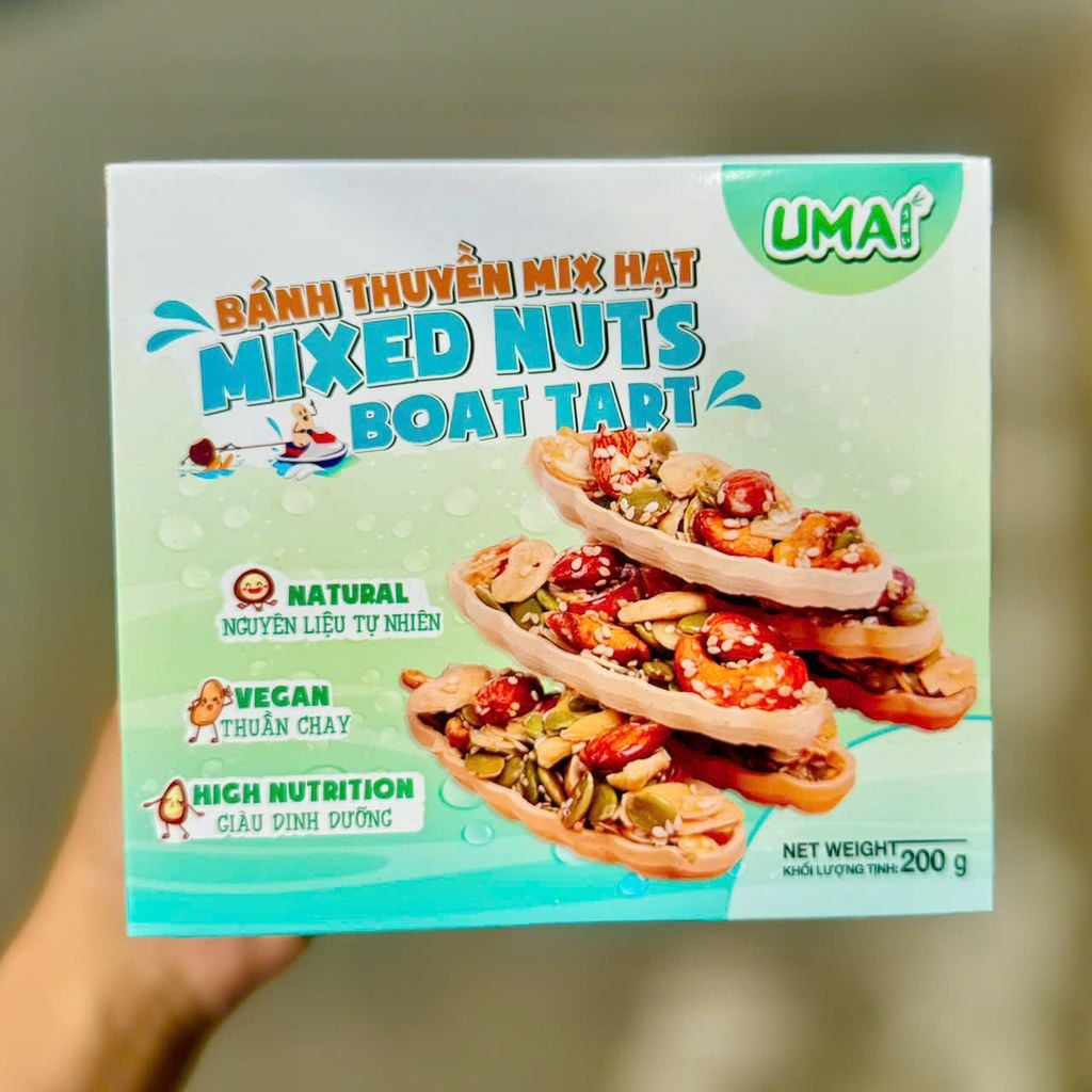 Bánh Thuyền Mix Hạt Umai - 200g