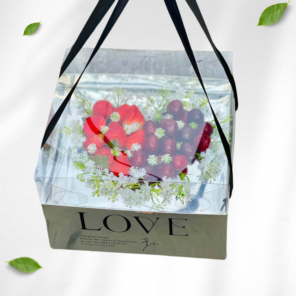 Quà Valentine Cho Người Yêu - Giỏ Quà Trái Cây Nhập Khẩu 14