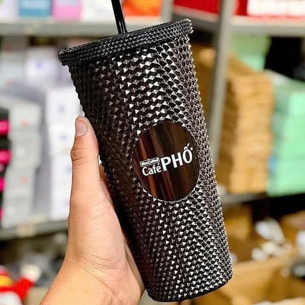 Ly Nhựa 2 Lớp Cà Phê Phố -700ml