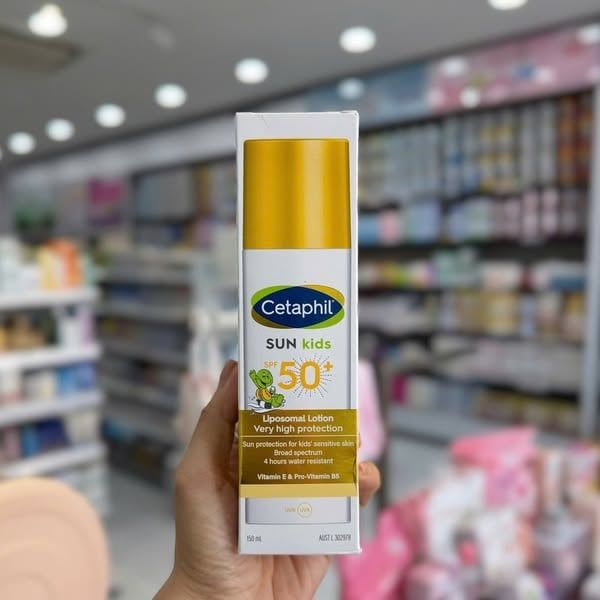 Kem Chống Nắng Cetaphil SPF50+ Kids – 150ml (Cho Bé)