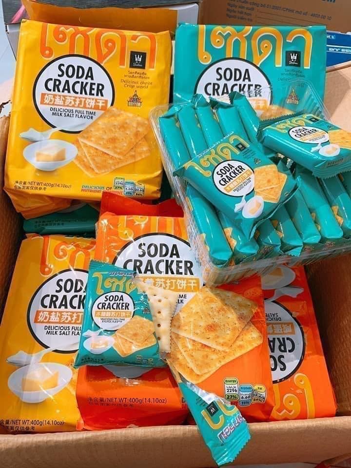 Bánh Quy Soda Cracker 400gr
