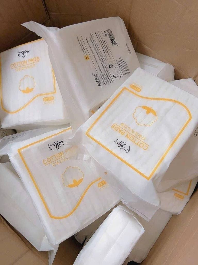Bông Tẩy Trang Cotton Pads Magic Beauty - Túi 222 Miếng