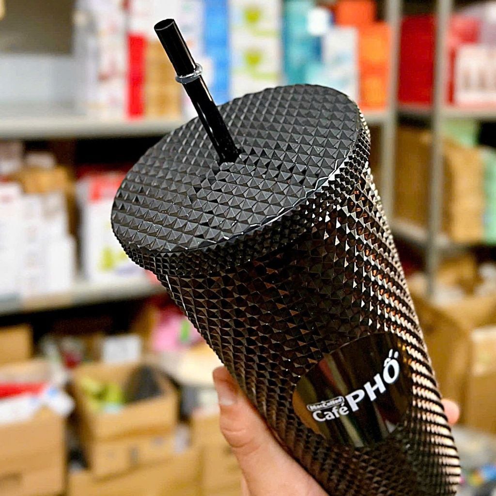 Ly Nhựa 2 Lớp Cà Phê Phố -700ml