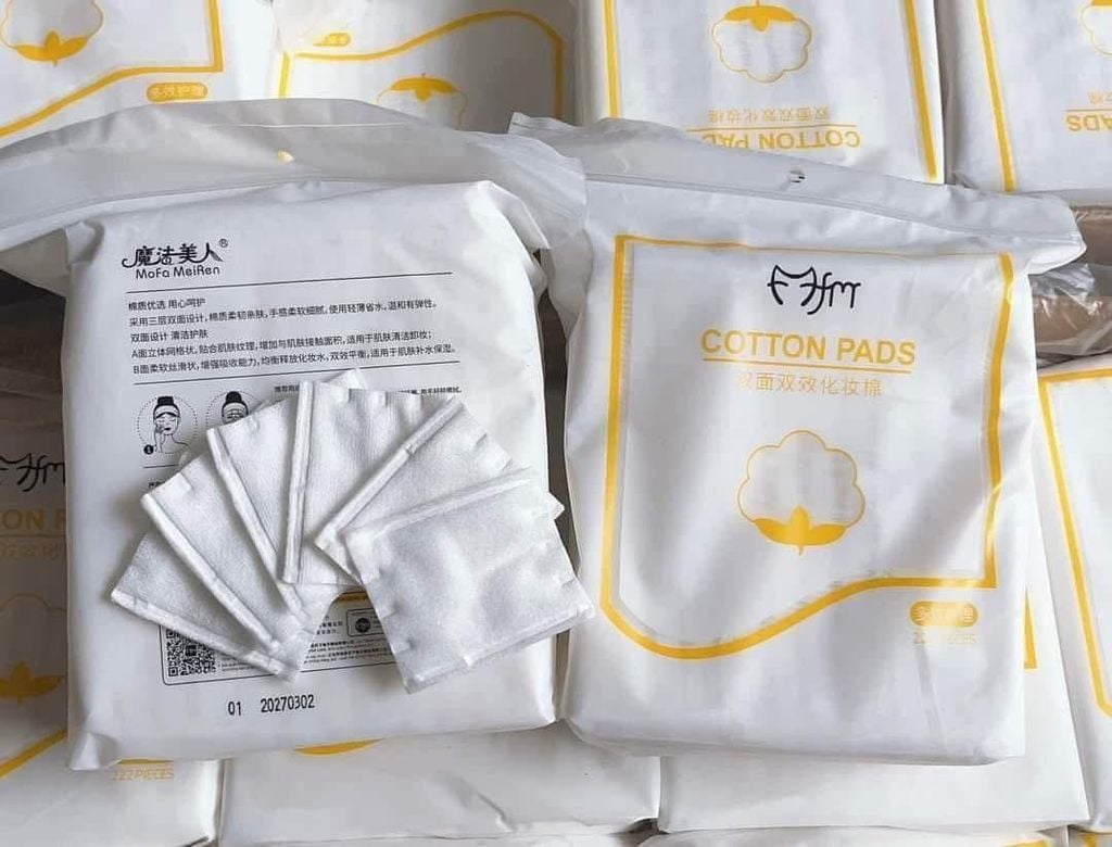 Bông Tẩy Trang Cotton Pads Magic Beauty - Túi 222 Miếng