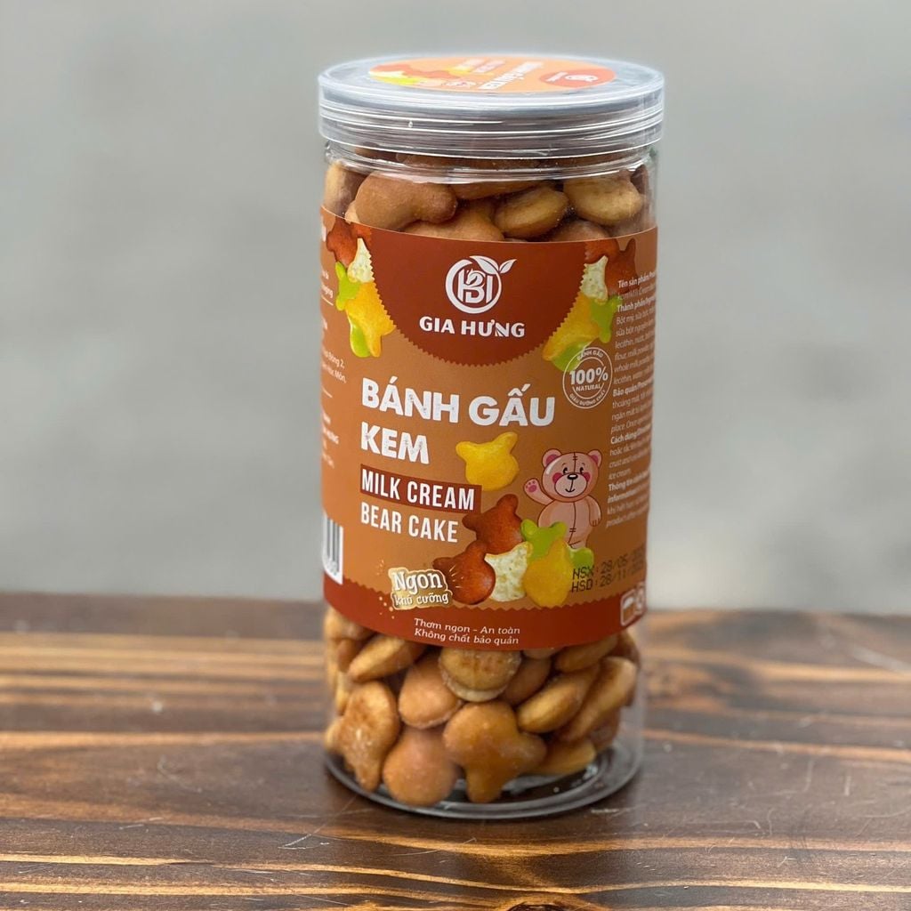 Bánh Gấu Kem Gia Hưng - 400g