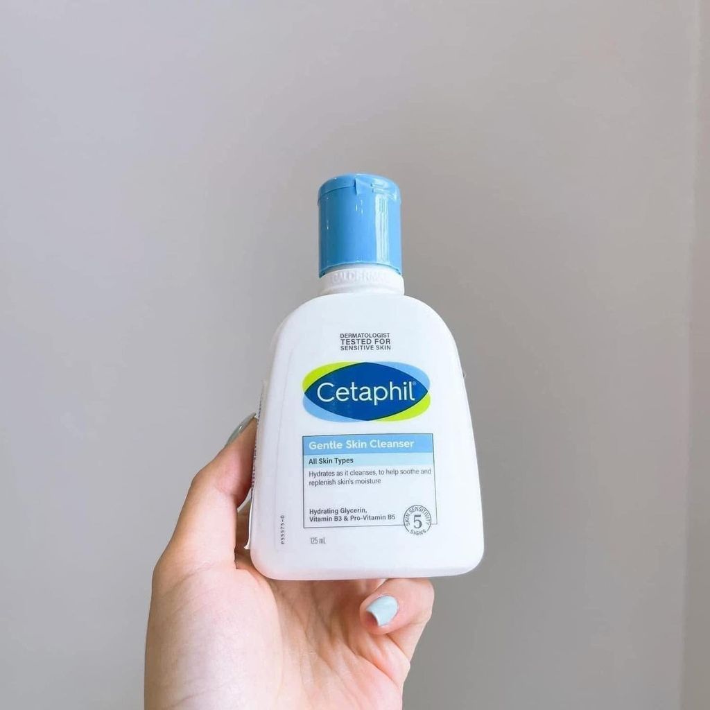 Sữa Rửa Mặt Cetaphil Cho Da Dầu, Nhạy Cảm – 125ml