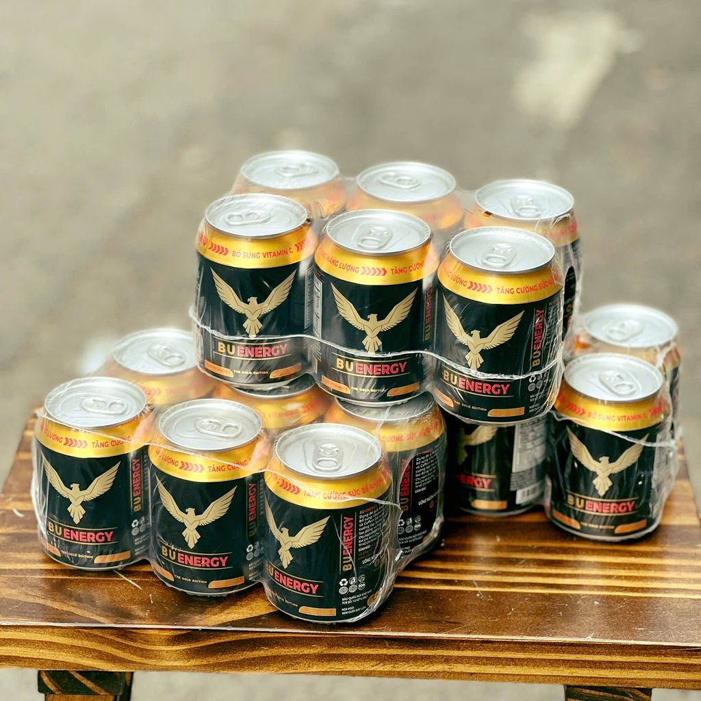 Nước Tăng Lực Không Ga Bu Energy - 250ml (Lốc 6 Lon)