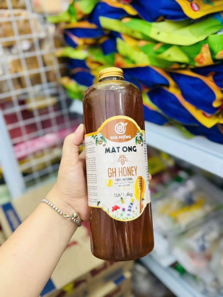Mật Ong Hoa Cà Phê Gia Hưng - 1L