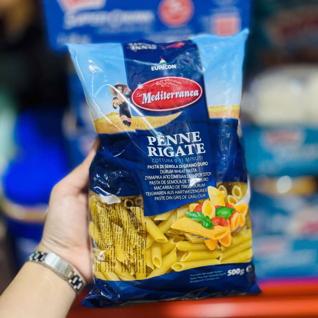 Nui Ống Xéo Hy Lạp La Mediterranea - 500g