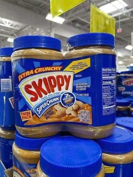 Bơ Đậu Phộng Skippy Peanut Butter Super Chunk - 1.36Kg