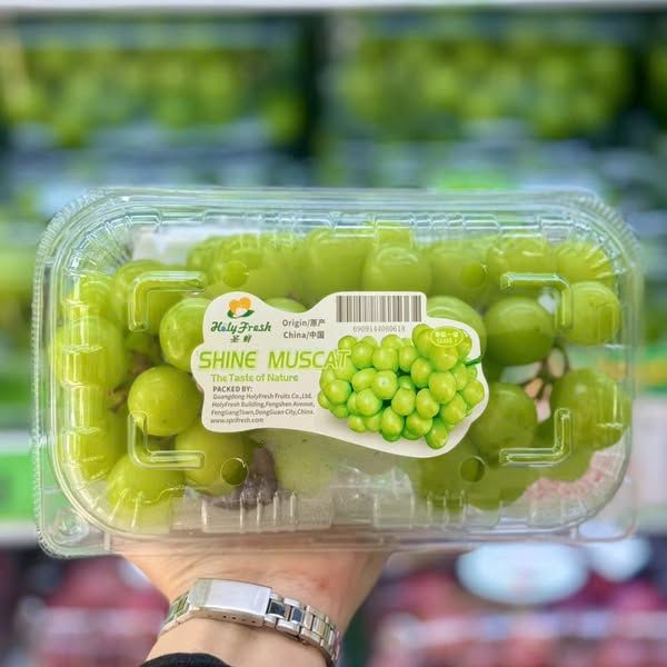 Nho Mẫu Đơn Shine Muscat - Hộp 500g