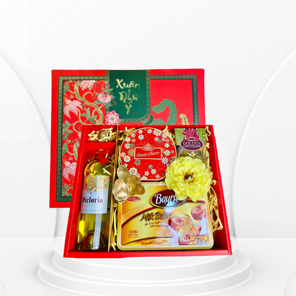 Giỏ Quà Tết Cao Cấp 2025 - Tâm An Phú Quý