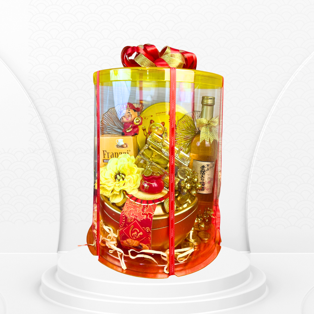 Giỏ Quà Tết Cao Cấp 2025 - Vạn Lộc Cát Tường