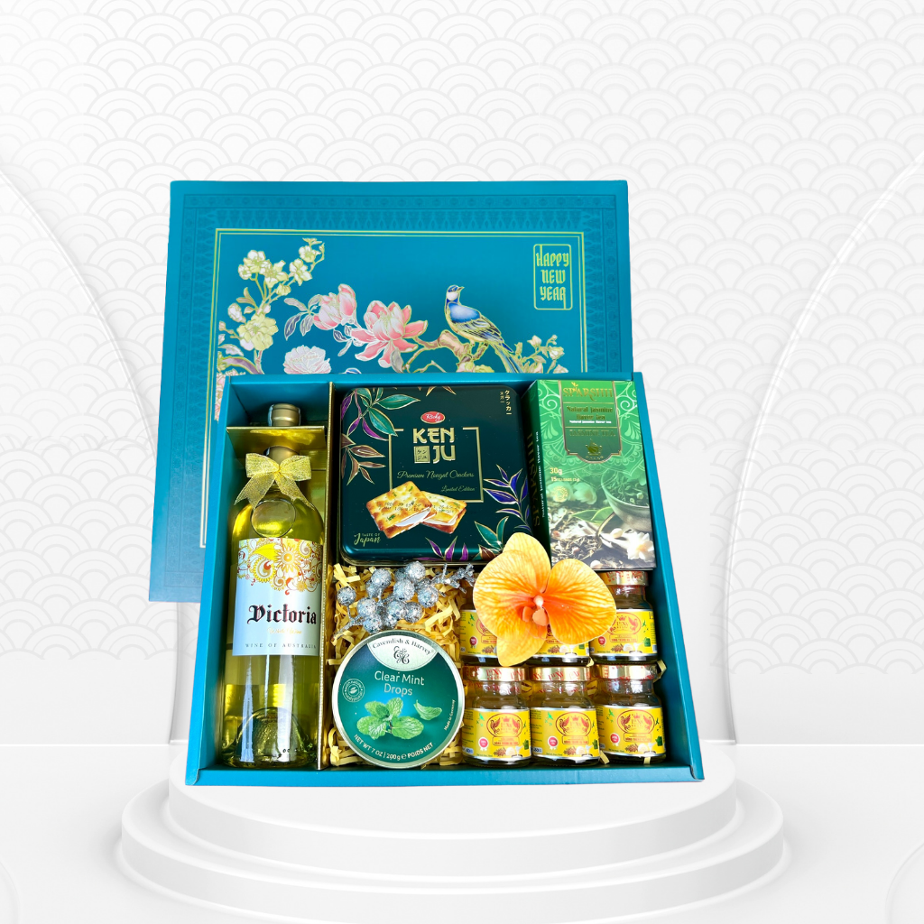 Giỏ Quà Tết Cao Cấp 2025 - Hưng Gia Phát Đạt
