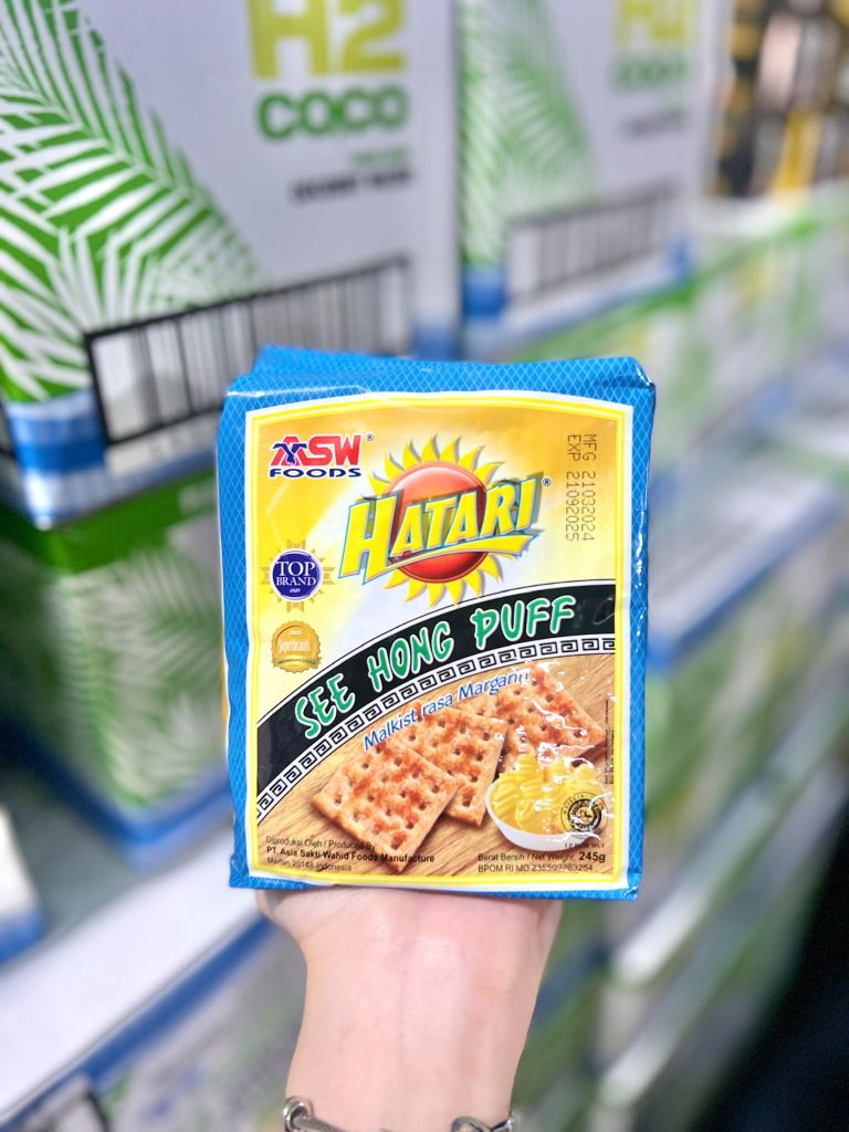 bánh quy giòn Indonesia HATARI