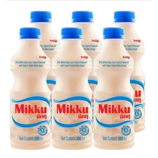 Sữa Chua FoodStar Mikku-300ml-lốc 6 chai