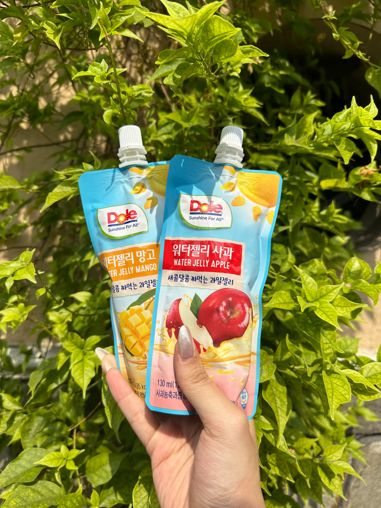 Thùng 10 Túi Nước Ép Trái Cây Thạch Dole - Tươi Mát Và Bổ Dưỡng!