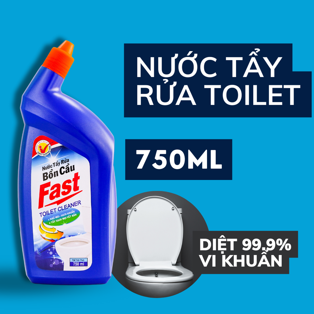Nước Tẩy Rửa Bồn Cầu FAST - 750ml