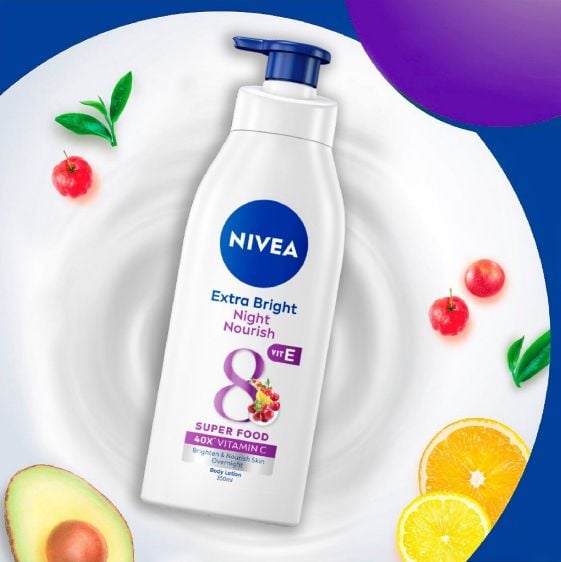 Dưỡng Thể NIVEA Extra Bright - 350ml