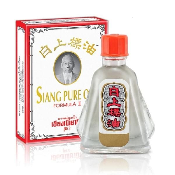 Dầu gió Thái Lan Siang Pure Oil FORMULA 2 - 3cc